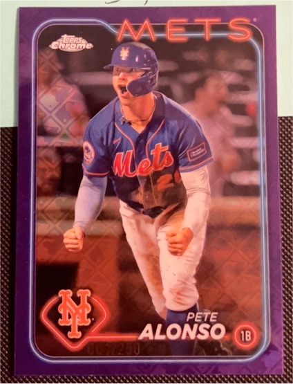 2024 Topps Chrome #269 Pete Alonso — front