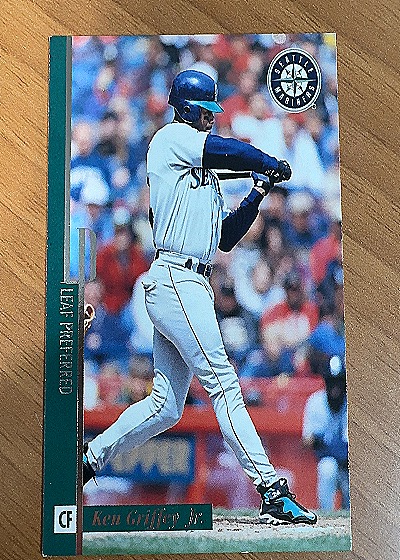 1991 Leaf Preferred #D1 Ken Griffey Jr. — front