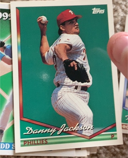 1994 Topps #199 Danny Jackson — front