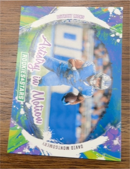 2024 Panini Rookies & Stars #AIM-DMY David Montgomery — front