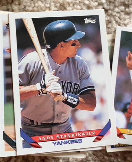 1993 Topps #348 Andy Stankiewicz — front