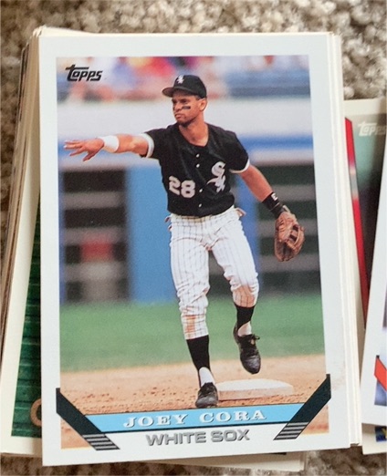 1993 Topps #122 Joey Cora — front