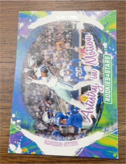 2024 Panini Rookies & Stars #AIM-CLB CeeDee Lamb Artistry in Motion — front