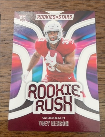 2024 Panini Rookies & Stars #RR-TBN Trey Benson — front