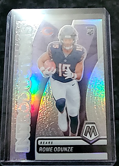2022 Panini Mosaic Overdrive #OS-19 Rome Odunze — front