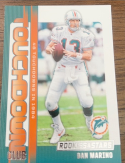 2024 Panini Rookies & Stars #TC-DMO Dan Marino Touchdown Club — front