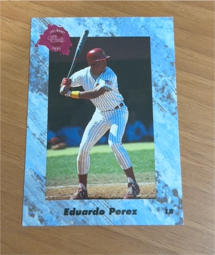 1991 Classic Four Sport #63 Eduardo Perez — front