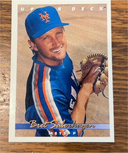 1993 Upper Deck #282 Bret Saberhagen New York Mets — front