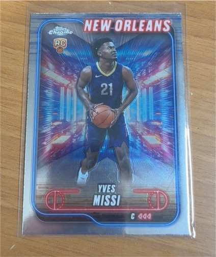 2024-25 Topps Chrome #156 Yves Missi — front