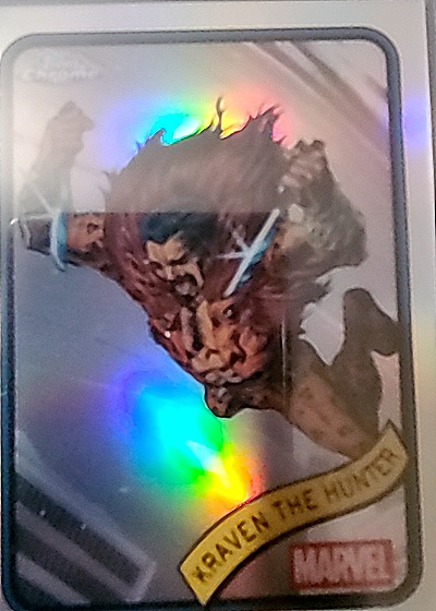 2025 Topps Chrome Marvel #18 Kraven the Hunter — front