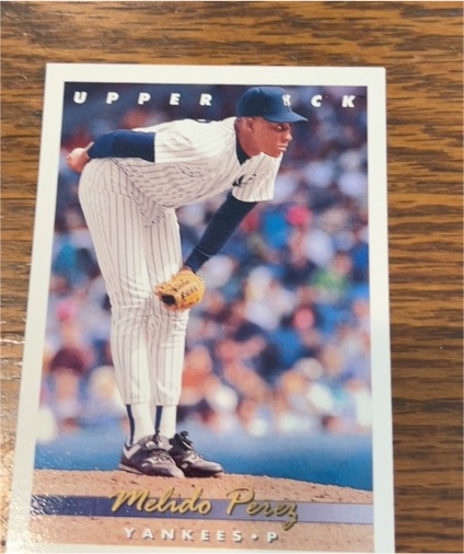 1993 Upper Deck #326 Melido Perez — front