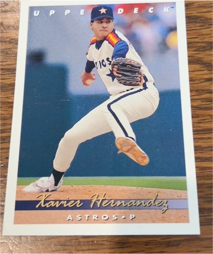 1993 Upper Deck #319 Xavier Hernandez — front