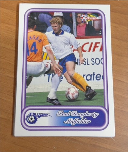 1993 Pacific NPSL #12 Paul Dougherty — front