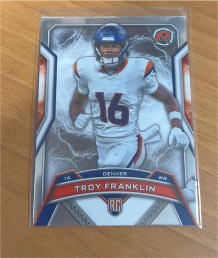 2024 Topps Resurgence #127 Troy Franklin — front