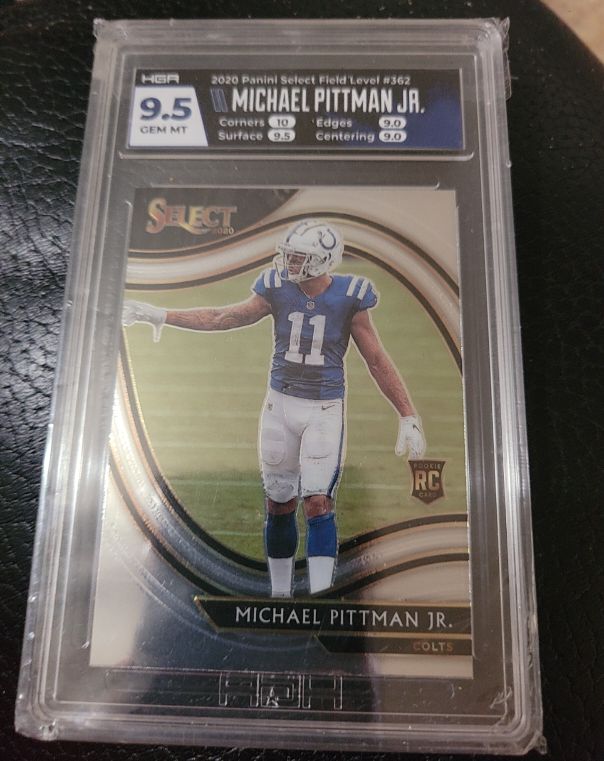 2020 Panini Select Field Level #362 Michael Pittman Jr. — front
