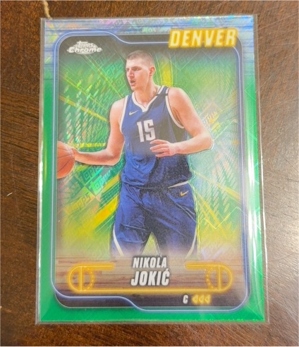 2024-25 Topps Chrome #50 Nikola Jokic — front
