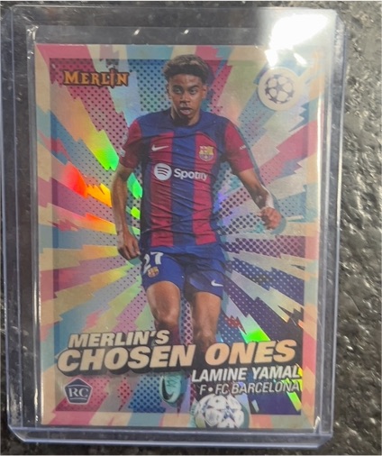 2023-24 Topps Merlin #MC-1 Lamine Yamal — front