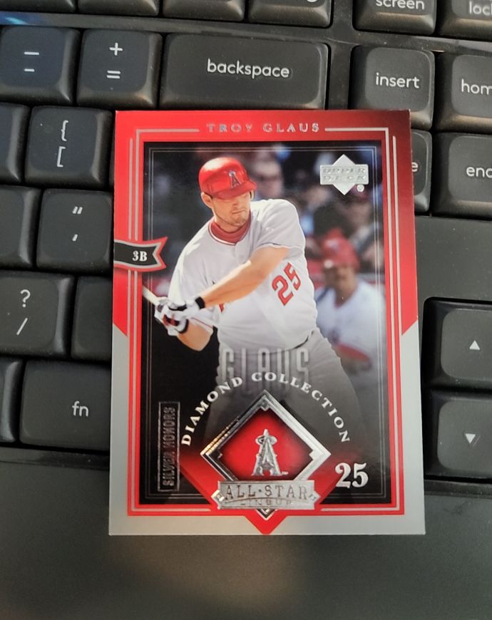 2004 Upper Deck Diamond Collection All-Star Lineup #3 Troy Glaus — front