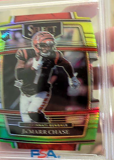 2021 Panini Select #47 Ja'Marr Chase — front