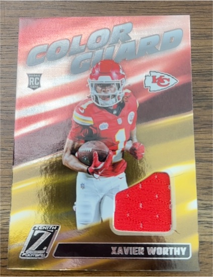 2024 Panini Zenith #CG6 Xavier Worthy — front