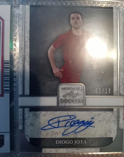 2022 Leaf Ultimate Soccer #01/18 Diogo Jota — front