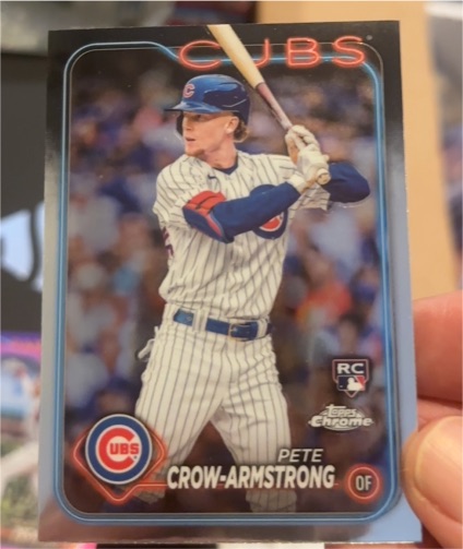 2024 Topps Chrome #16 Pete Crow-Armstrong — front