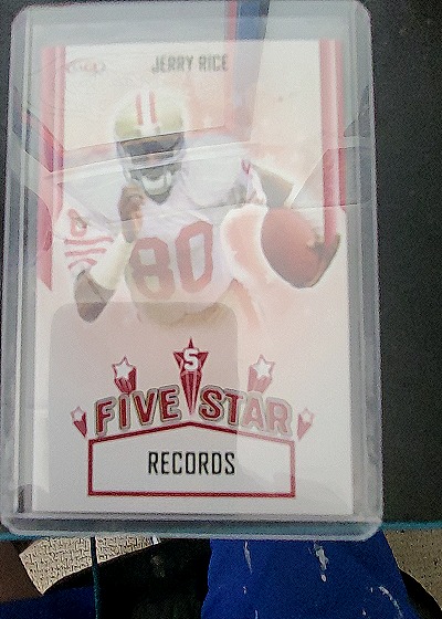 2023 Sage Five Star Records #FS-4 Jerry Rice — front