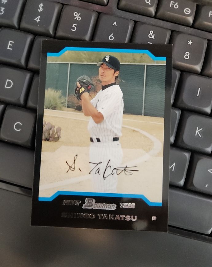 2004 Bowman #166 Shingo Takatsu — front