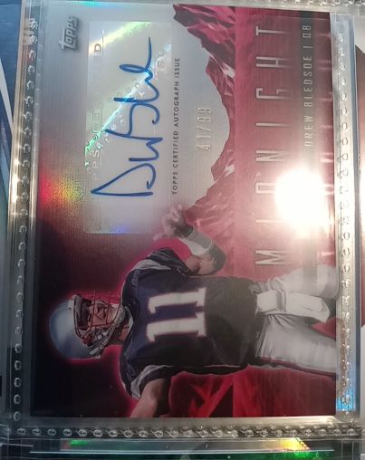 2024 Topps Midnight #HZS-DBL Drew Bledsoe — front