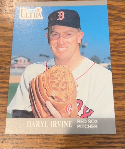 1991 Fleer Ultra #34 Daryl Irvine — front