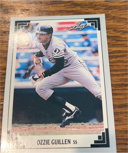 1991 Leaf #331 Ozzie Guillen — front