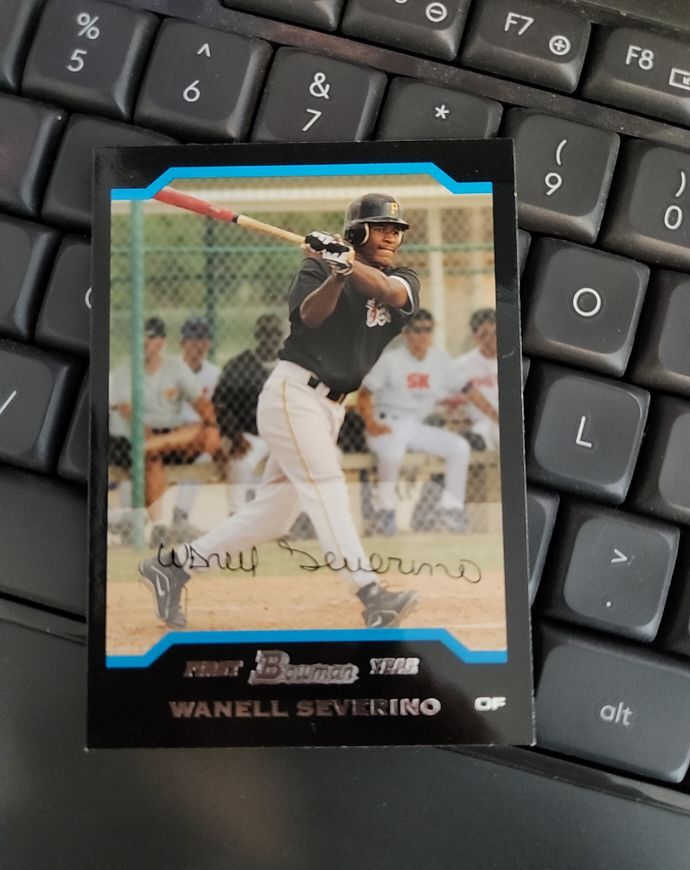 2004 Bowman #182 Wanell Severino — front