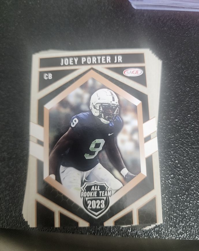 2023 SAGE High Series #RT-186 Joey Porter Jr — front