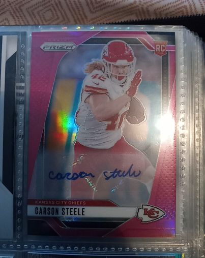 2024 Panini Prizm #377 Carson Steele — front