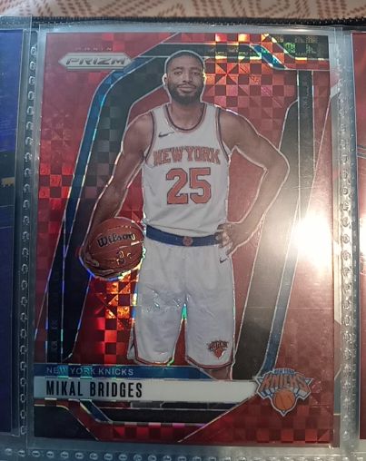 2024-25 Panini Prizm #15 Mikal Bridges — front