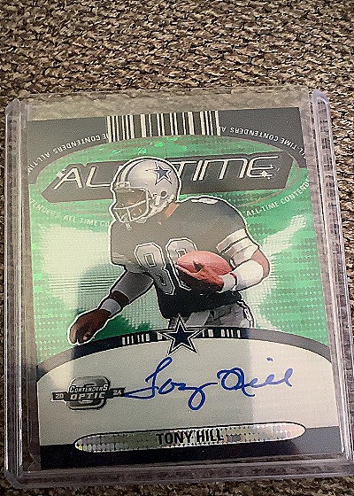2024 Panini Contenders Optic All-Time #All-Time Tony Hill — front