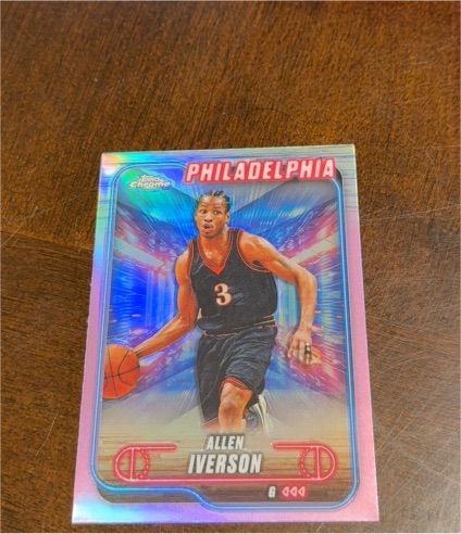 2024-25 Topps Chrome #94 Allen Iverson — front