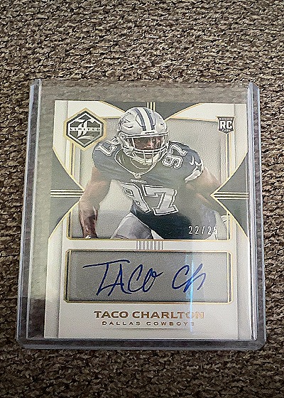 2017 Panini Limited #22 Taco Charlton — front