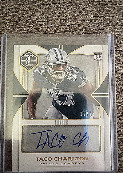2017 Panini Limited #22/25 Taco Charlton — front