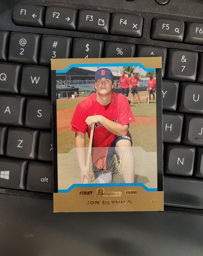 2004 Bowman #304 Jon DeVries — front