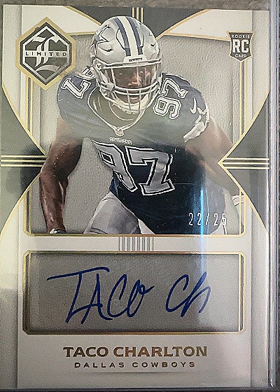 2017 Panini Limited #22 Taco Charlton — front