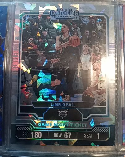 2023-24 Panini Contenders Basketball LaMelo Ball Game Night Ticket — front