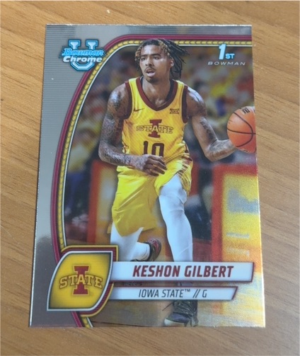 2024 Bowman Chrome University #45 Keshon Gilbert — front
