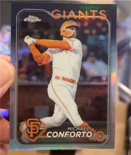 2024 Topps Chrome #256 Michael Conforto — front