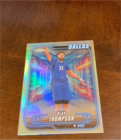 2024-25 Topps Chrome #178 Klay Thompson — front