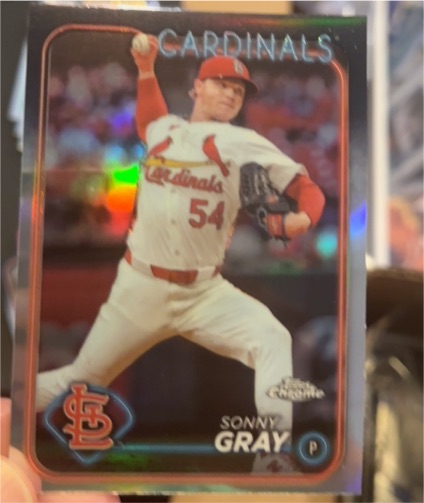 2024 Topps Chrome #143 Sonny Gray — front