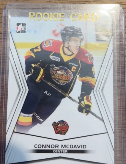 2014 In The Game CHL Draft #1 Connor McDavid — front