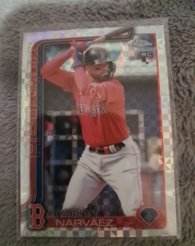 2025 Topps Chrome #194 Carlos Narvaez — front