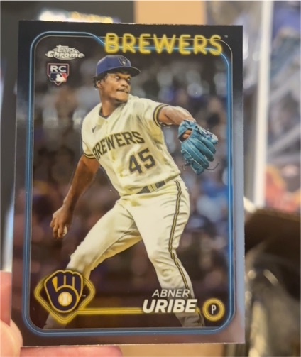 2024 Topps Chrome #276 Abner Uribe — front