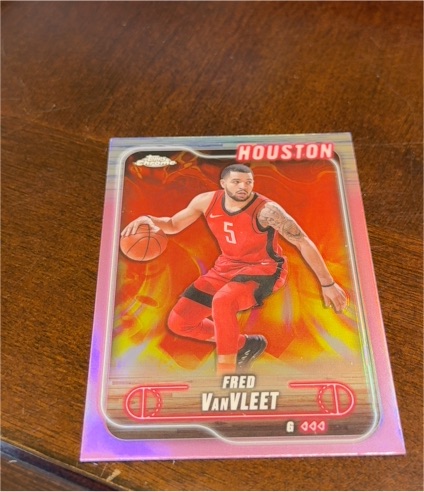 2024-25 Topps Chrome #137 Fred VanVleet — front